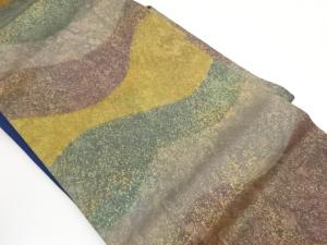 引箔変わり模様名古屋帯